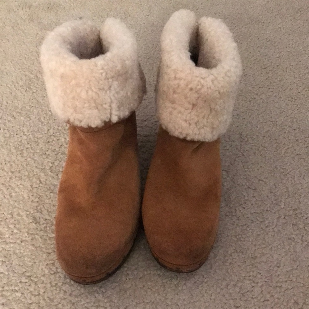 Ugg heel boots
